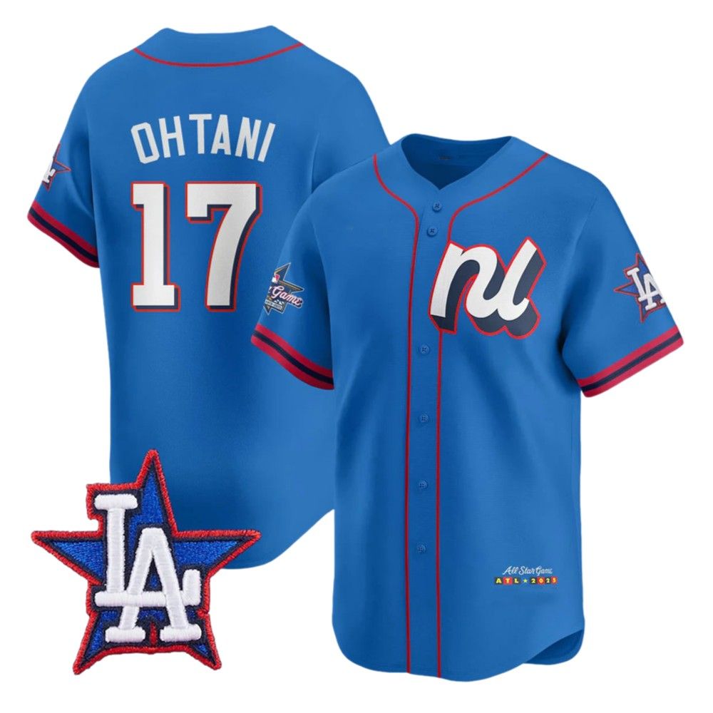 LA 2025 Ohtani All Star Jersey sports jersey product view 2