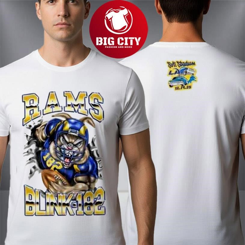 LA Rams vs Detroit Lions Match Two Sided Shirt Unisex T-shirt, Sweatshirt, Hoodie, Long Sleeve Tee - T-Shirt, Sweatshirt, Hoodie