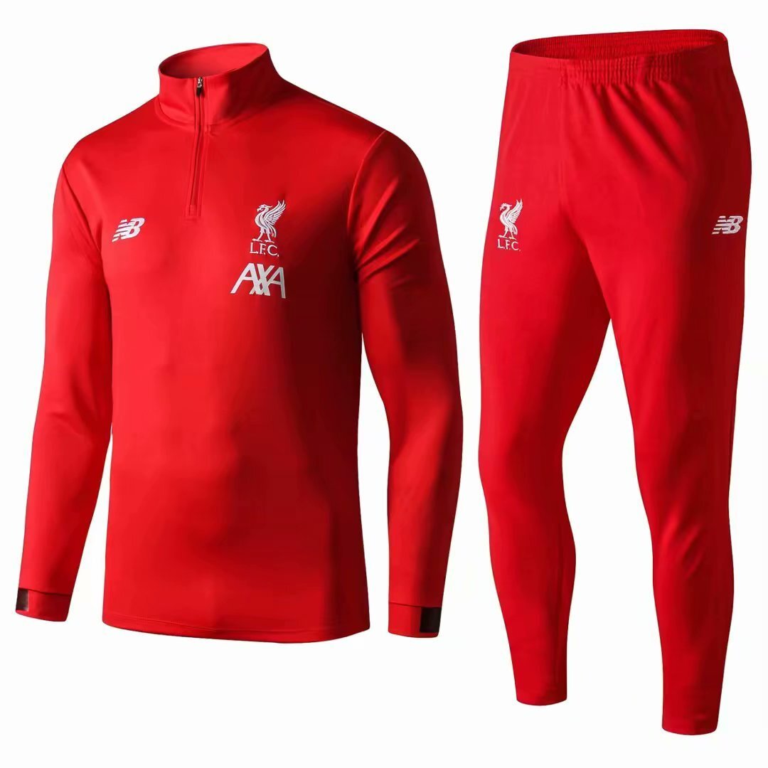 LFC Half-zip Red Jacket 1 Soccer Jersey sports jersey product view 1