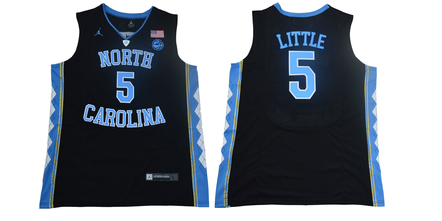 LITTLE 5 Black College Football Jersey football jersey product view 1