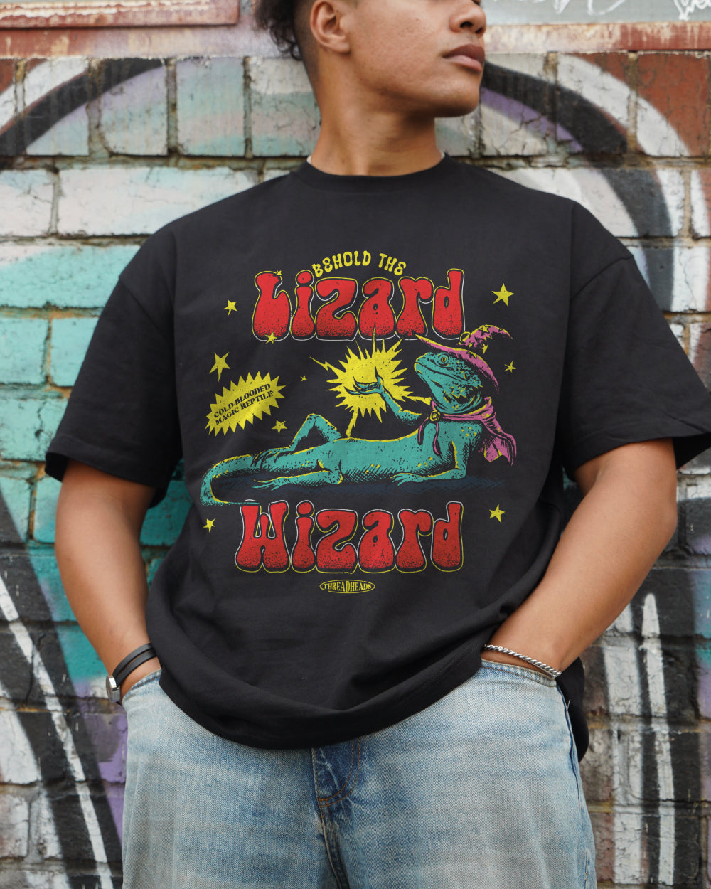 Lizard Wizard T-Shirt Unisex T-shirt, Sweatshirt, Hoodie, Long Sleeve Tee - T-Shirt, Sweatshirt, Hoodie
