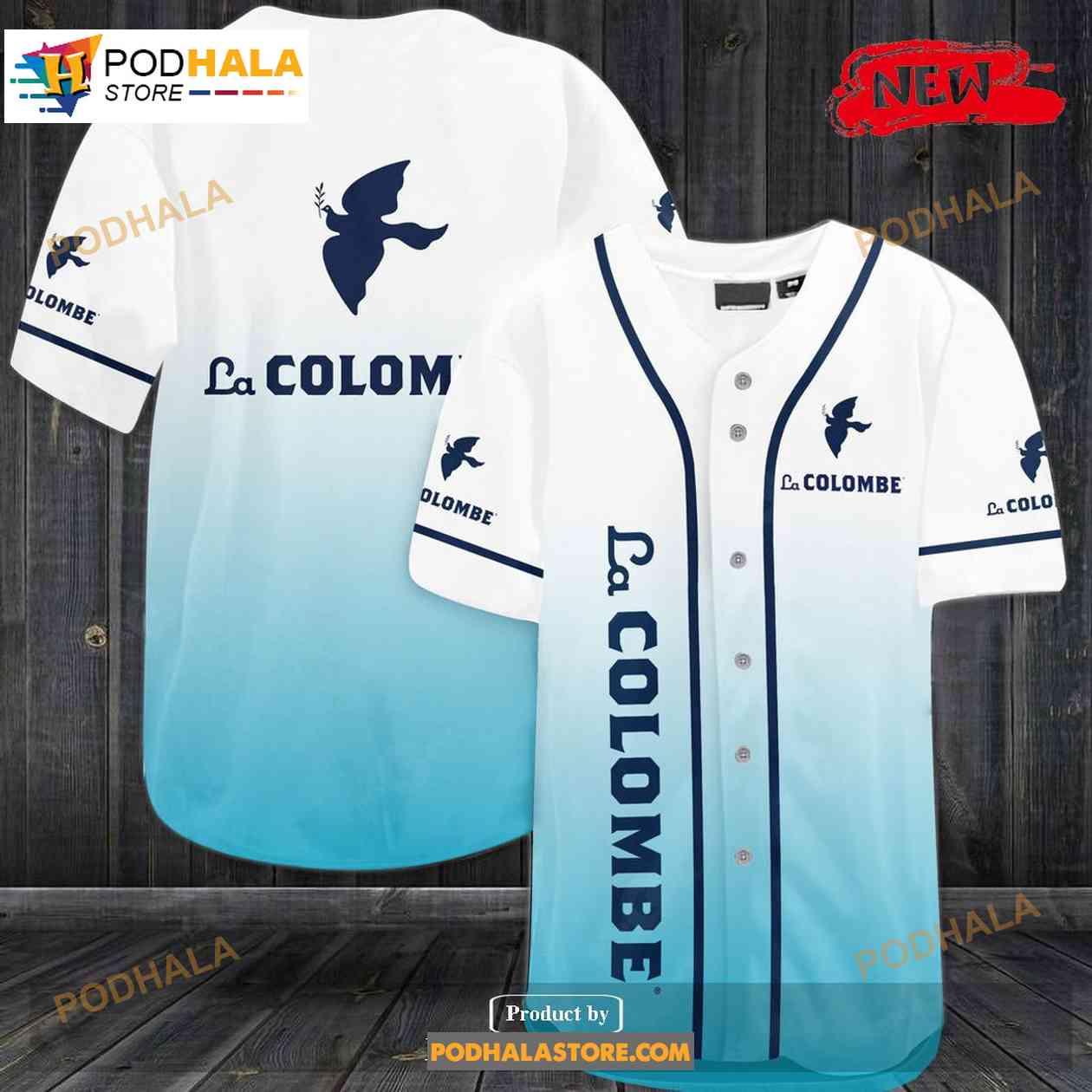 La Colombe Coffee Baseball Jersey baseball jersey product view 1