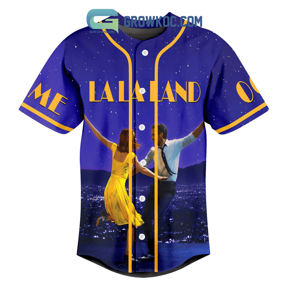 La La Land The Fools Who Dream Personalized Baseball Jersey baseball jersey product view 3