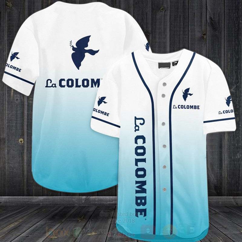 FASHION La Colombe Baseball Jerseys Botton Shirt baseball jersey product view 1
