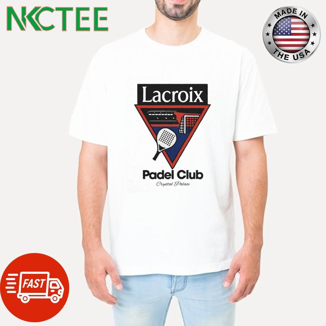 Lacroix Padel Club Crystal Palace shirt Unisex T-shirt, Sweatshirt, Hoodie, Long Sleeve Tee - T-Shirt, Sweatshirt, Hoodie