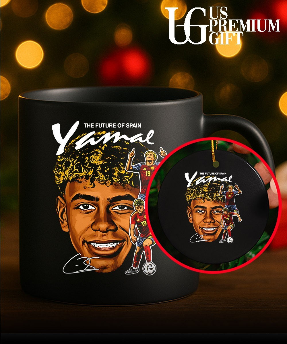 Lamine Yamal Spain National Team The Future Of - Adult & Kids T-Shirts, Sweatshirts & Hoodies apparel design preview 4