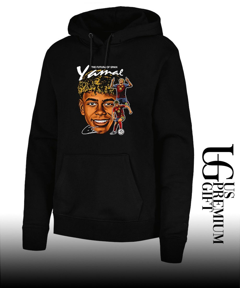 Lamine Yamal Spain National Team The Future Of - Adult & Kids T-Shirts, Sweatshirts & Hoodies apparel design preview 2