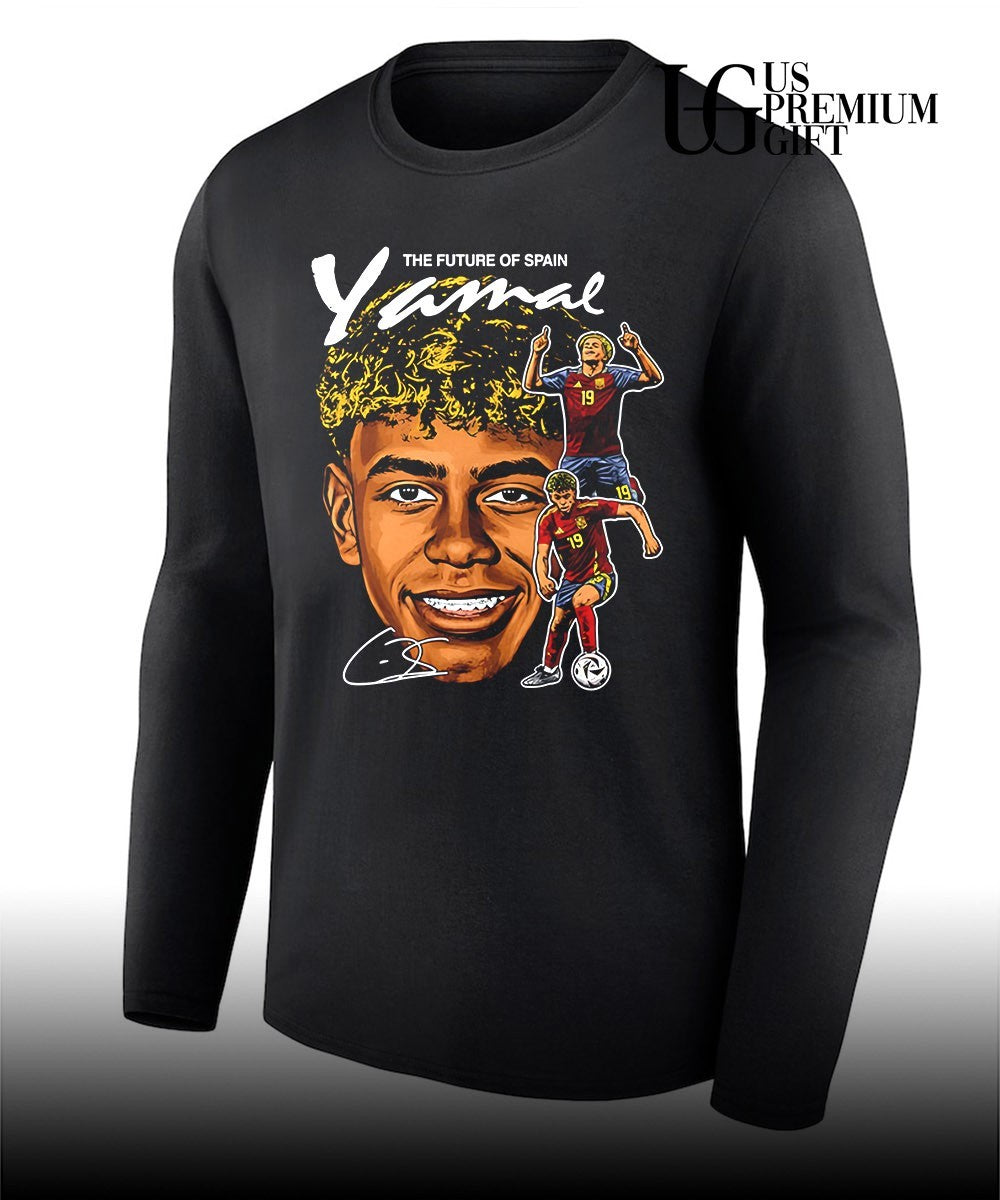 Lamine Yamal Spain National Team The Future Of - Adult & Kids T-Shirts, Sweatshirts & Hoodies apparel design preview 3
