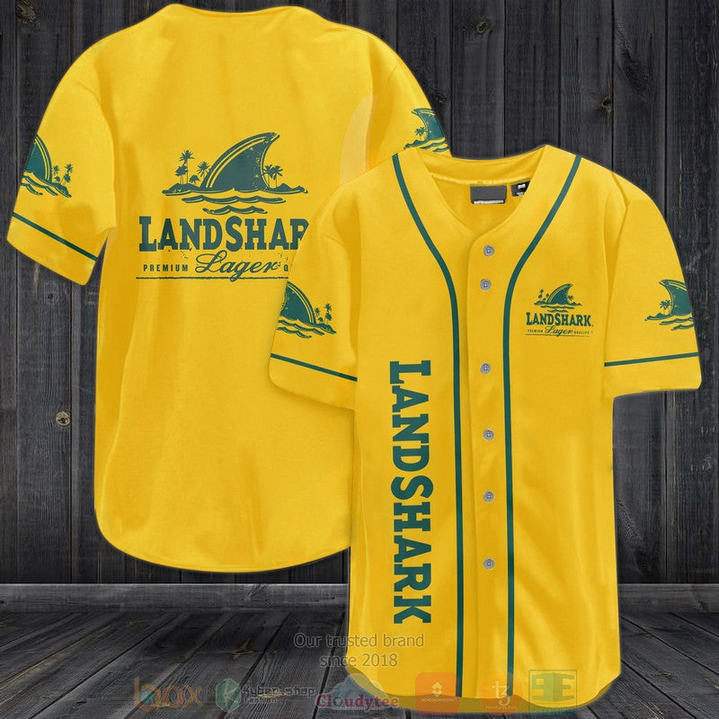 Landshark Lager Baseball shirt baseball jersey product view 1