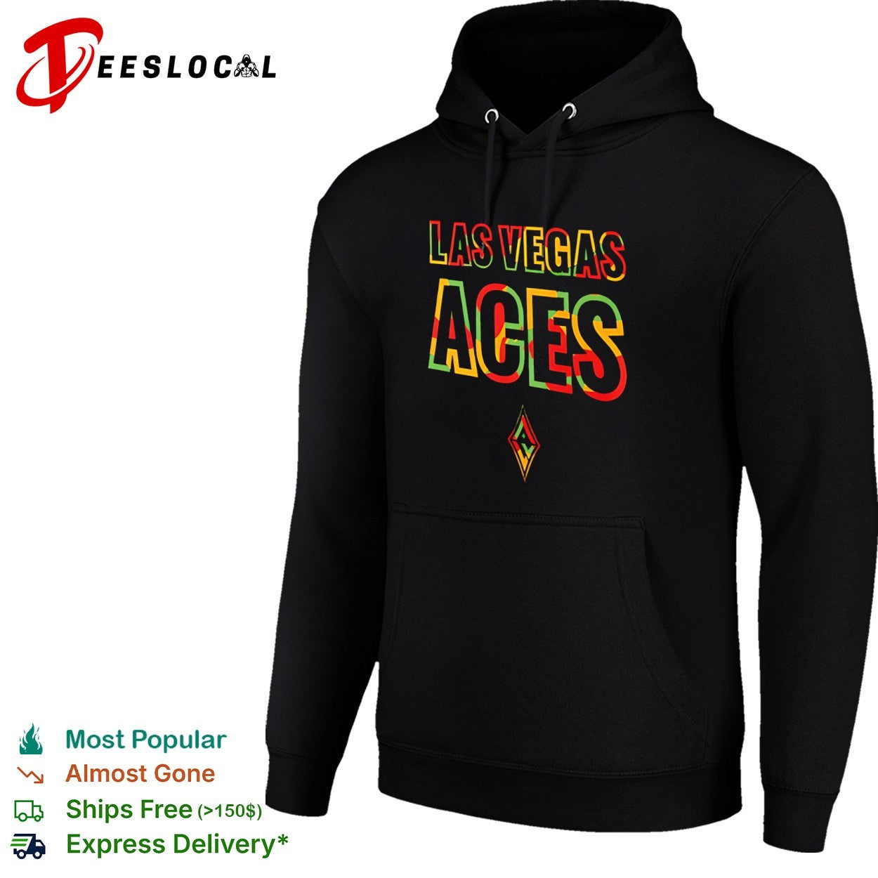 Las Vegas Aces Basketball Jersey WNBA shirt basketball jersey product view 2