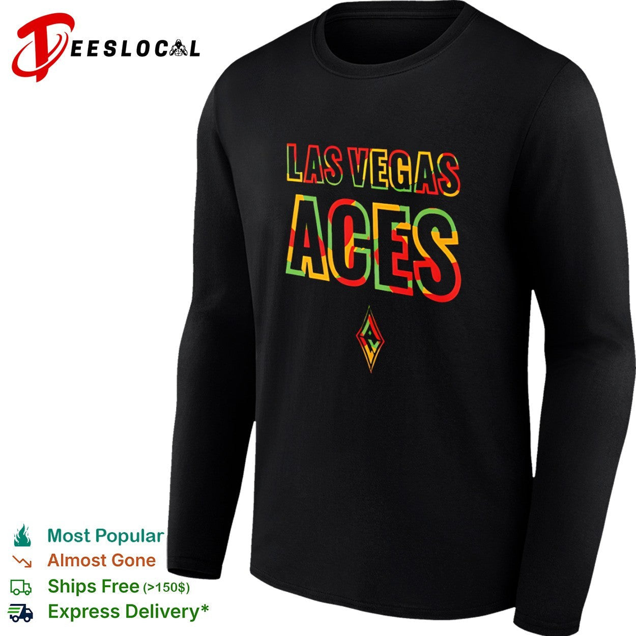 Las Vegas Aces Basketball Jersey WNBA shirt basketball jersey product view 4