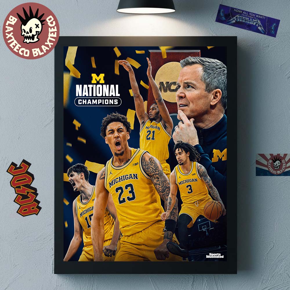 Last One Standing Michigan Wolverines Defeat UConn Huskies Become 2026 NCAA National Champions Decor Poster Canvas - T-Shirt, Sweatshirt, Hoodie