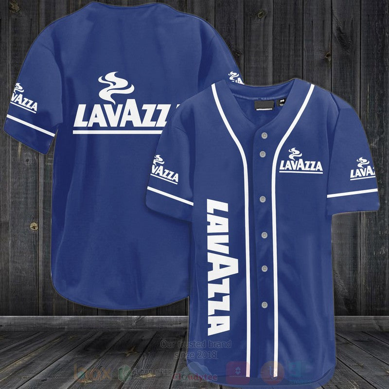 FASHION Lavazza Baseball Jerseys Botton Shirt baseball jersey product view 1