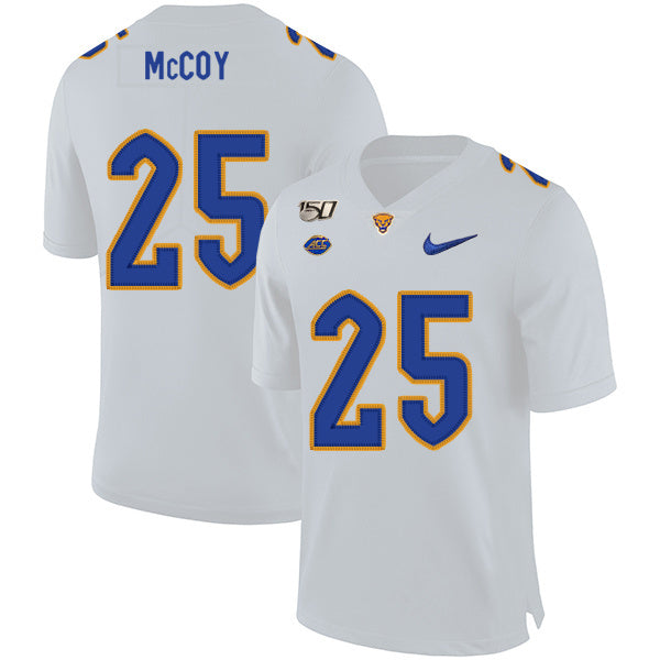 LeSean McCoy 25 White College Football Jersey football jersey product view 1