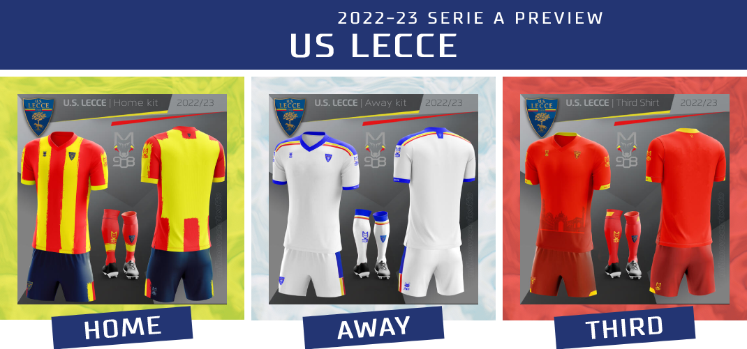 Lecce_conew1 Soccer Jersey sports jersey product view 1
