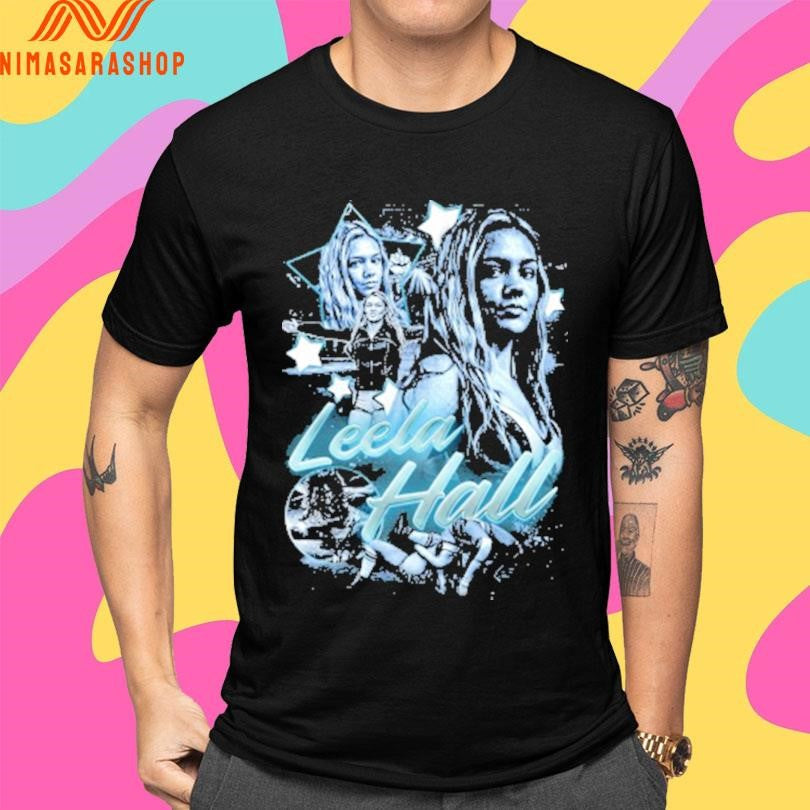 Leela Hall Black And Blue Lh - Adult & Kids T-Shirts, Sweatshirts & Hoodies apparel design preview 4