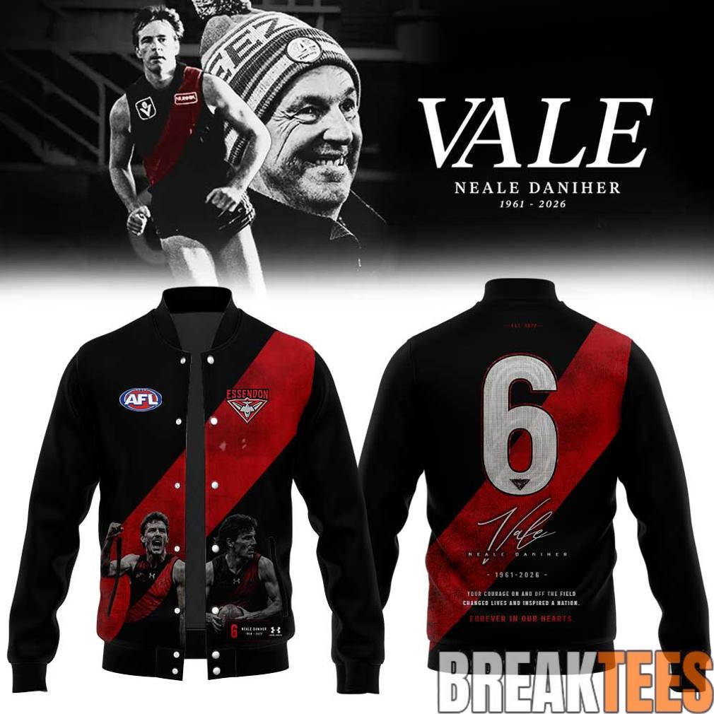Legendary Essendon Bombers Fight MND Neale Daniher Jacket Unisex T-shirt, Sweatshirt, Hoodie, Long Sleeve Tee - T-Shirt, Sweatshirt, Hoodie
