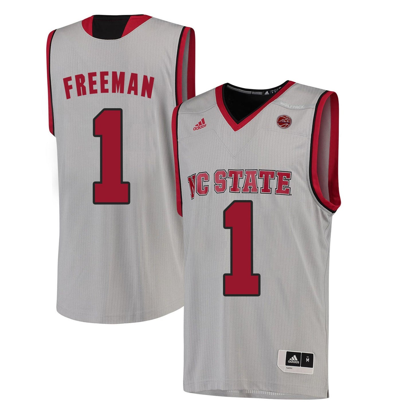 Lennard Freeman 1 White College Football Jersey football jersey product view 1