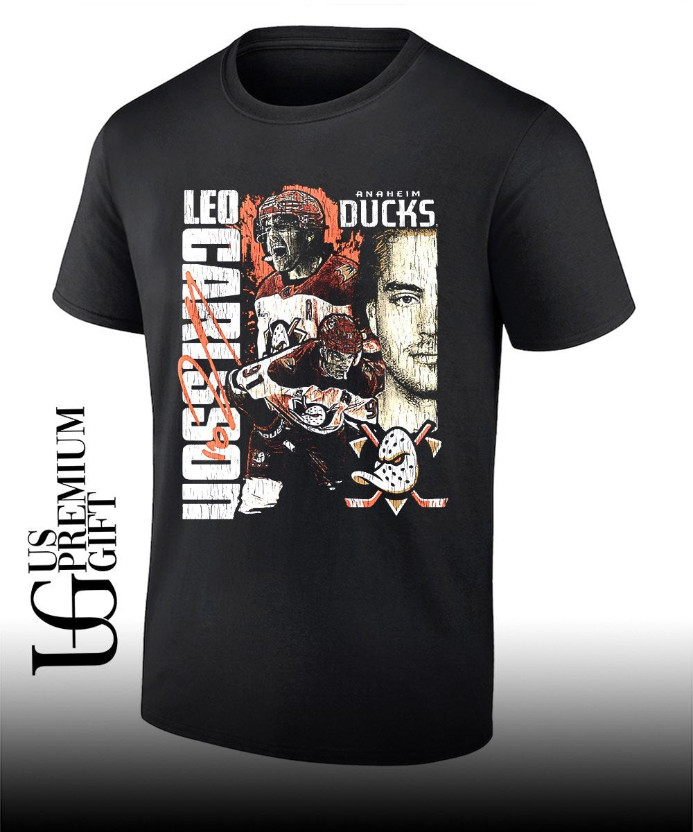Leo the Phenom Leo Carlsson Anaheim Ducks hockey 2026 signature shirt Unisex T-shirt, Sweatshirt, Hoodie, Long Sleeve Tee - T-Shirt, Sweatshirt, Hoodie