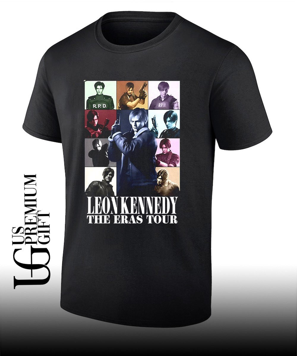 Leon Kennedy The Eras Tour shirt Unisex T-shirt, Sweatshirt, Hoodie, Long Sleeve Tee - T-Shirt, Sweatshirt, Hoodie
