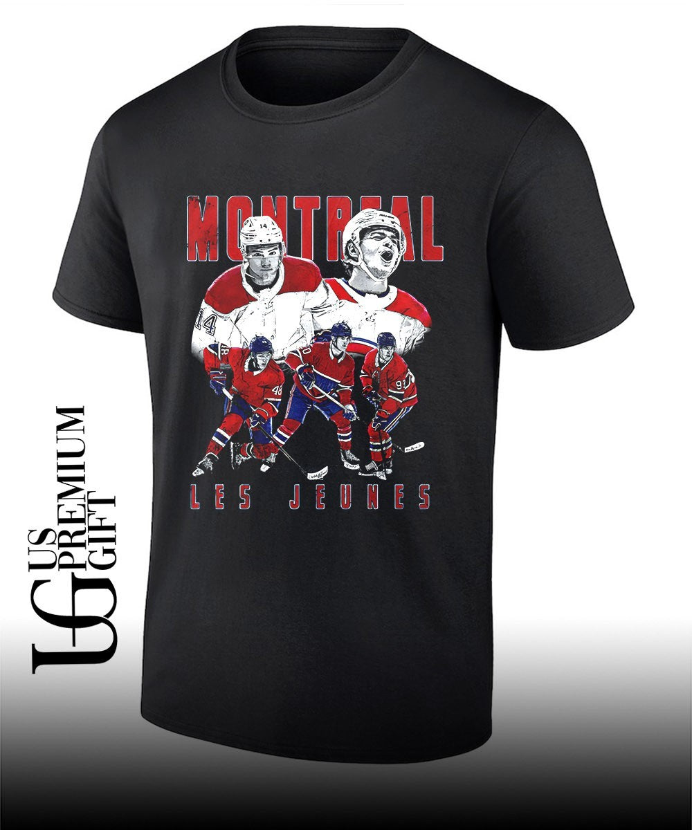 Les Jeunes Montreal Canadiens hockey shirt Unisex T-shirt, Sweatshirt, Hoodie, Long Sleeve Tee - T-Shirt, Sweatshirt, Hoodie