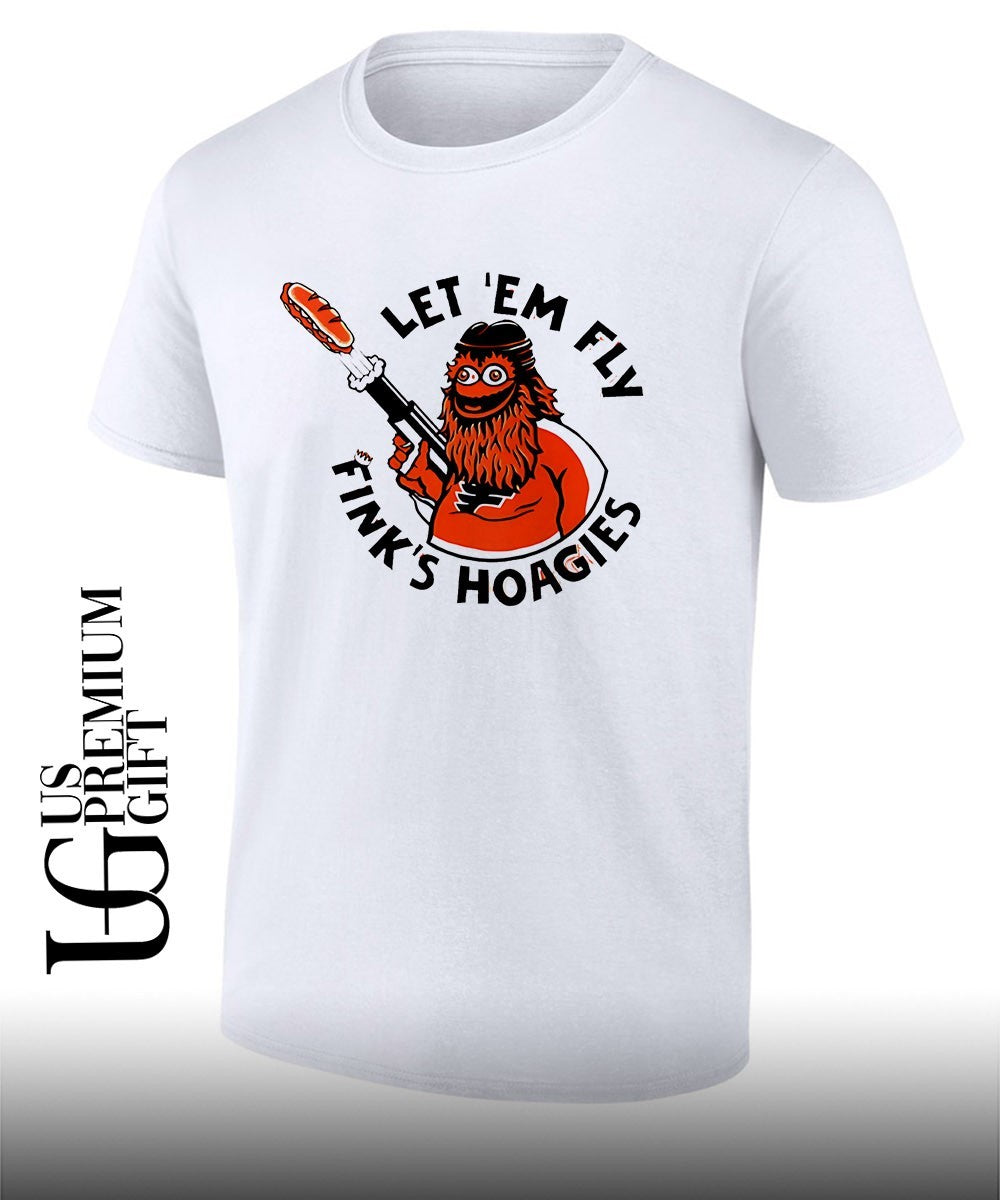 Let Em Fly Finks Hoagies Philadelphia Flyers shirt Unisex T-shirt, Sweatshirt, Hoodie, Long Sleeve Tee - T-Shirt, Sweatshirt, Hoodie