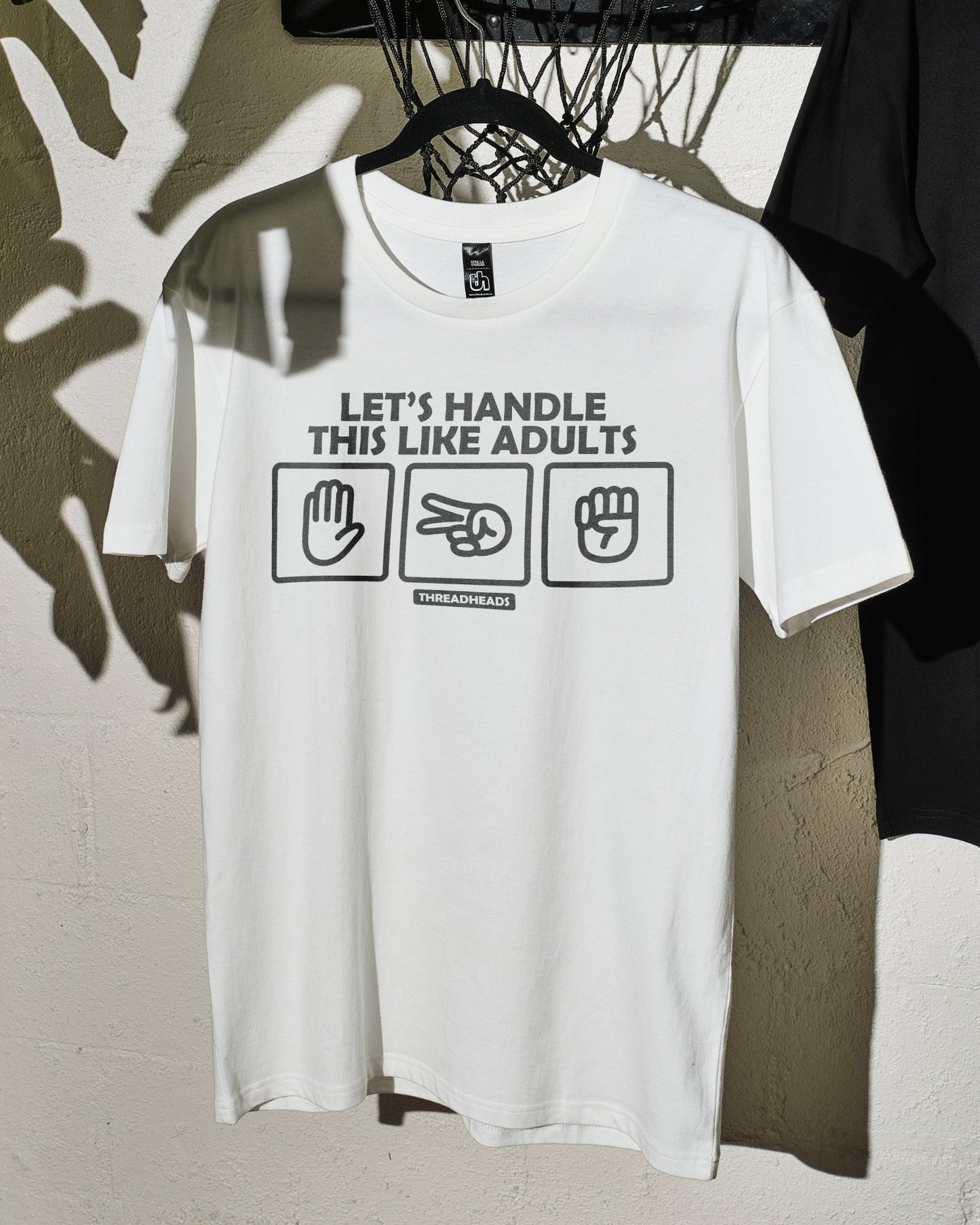Let's Handle This Like Adults T-Shirt Unisex T-shirt, Sweatshirt, Hoodie, Long Sleeve Tee - T-Shirt, Sweatshirt, Hoodie