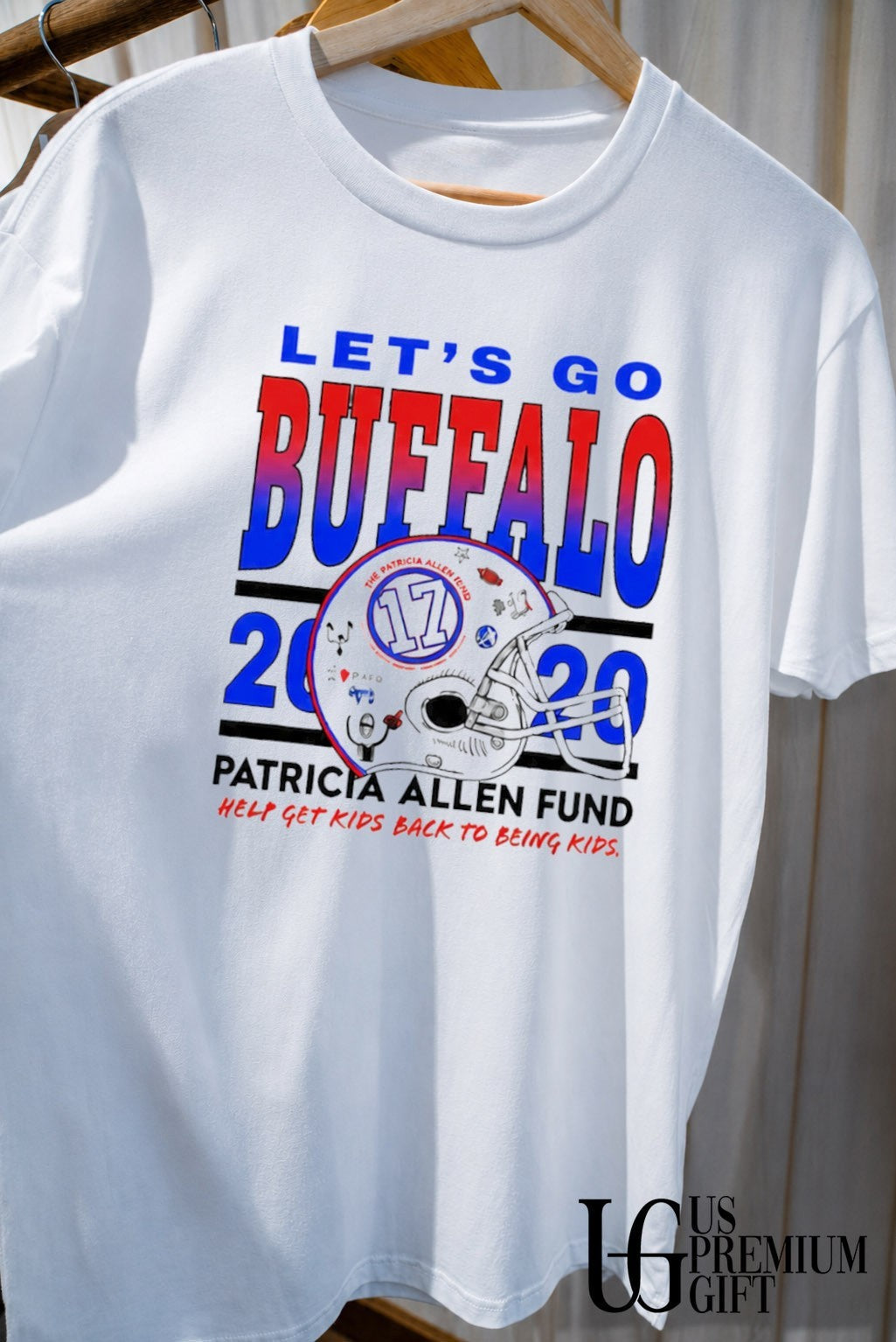 Let's Go Buffalo 2020 Patricia Allen Fund 17 Help Get - Adult & Kids T-Shirts, Sweatshirts & Hoodies apparel design preview 4