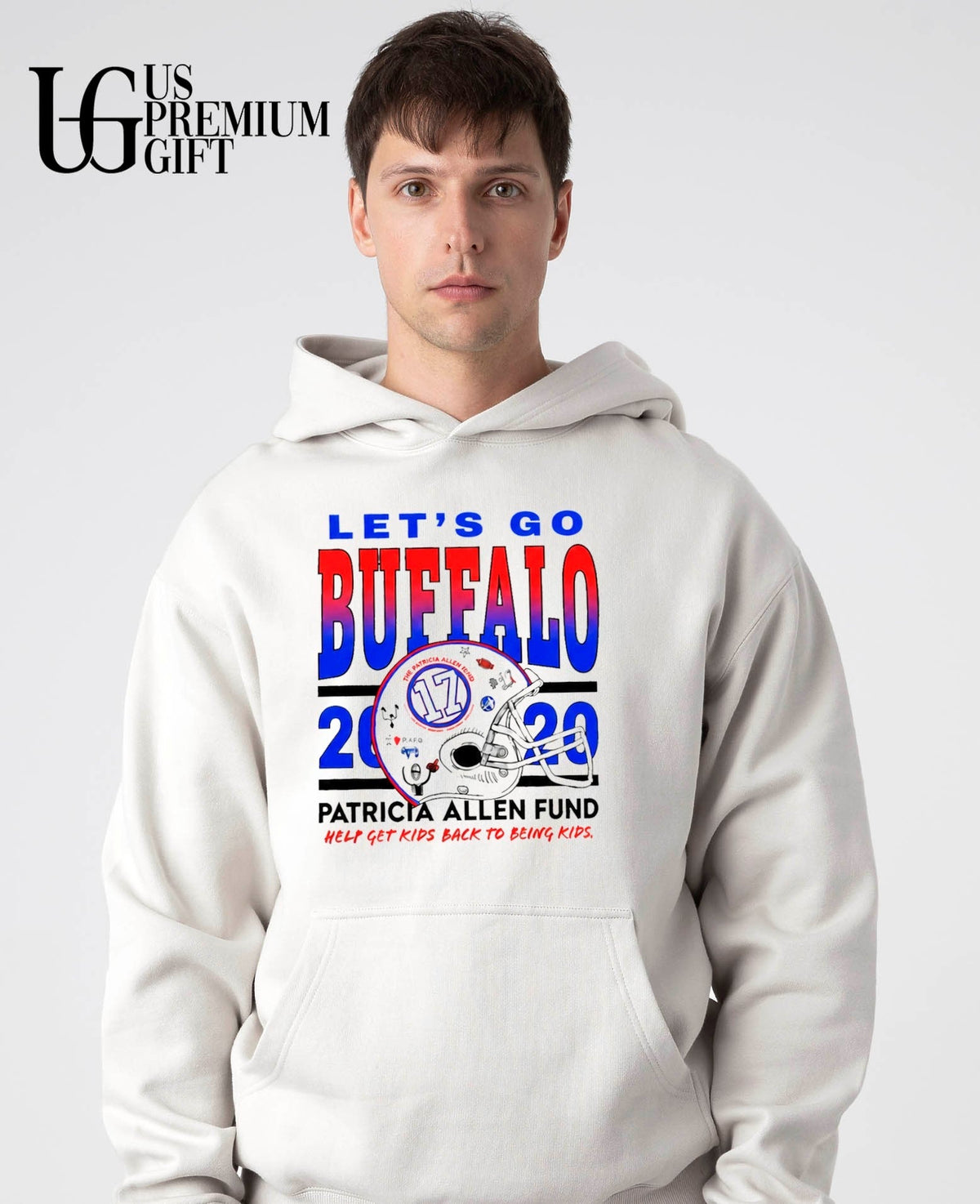 Let's Go Buffalo 2020 Patricia Allen Fund 17 Help Get - Adult & Kids T-Shirts, Sweatshirts & Hoodies apparel design preview 5