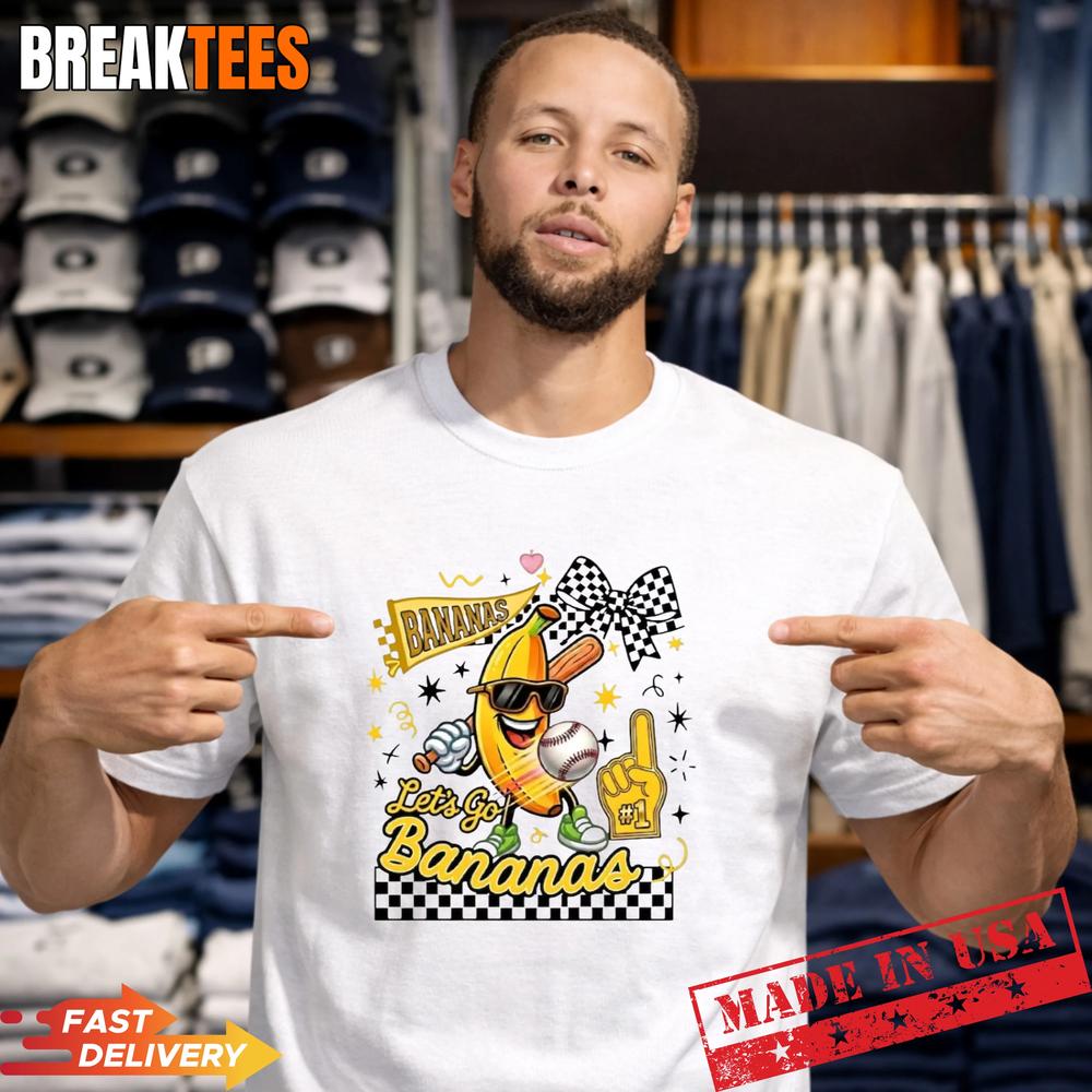 Lets Go Savannah Bananas Baseball Shirt Unisex T-shirt, Sweatshirt, Hoodie, Long Sleeve Tee - T-Shirt, Sweatshirt, Hoodie