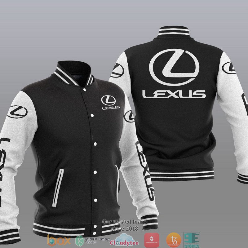 Lexus Car brand Baseball Jacket baseball jersey product view 1