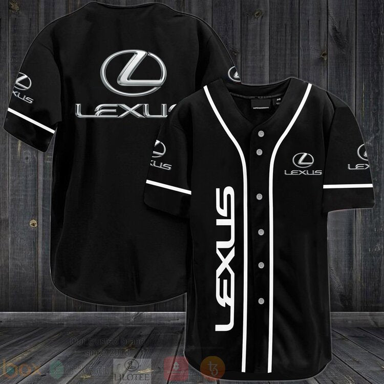 FASHION Lexus Baseball Jerseys Botton Shirt baseball jersey product view 1