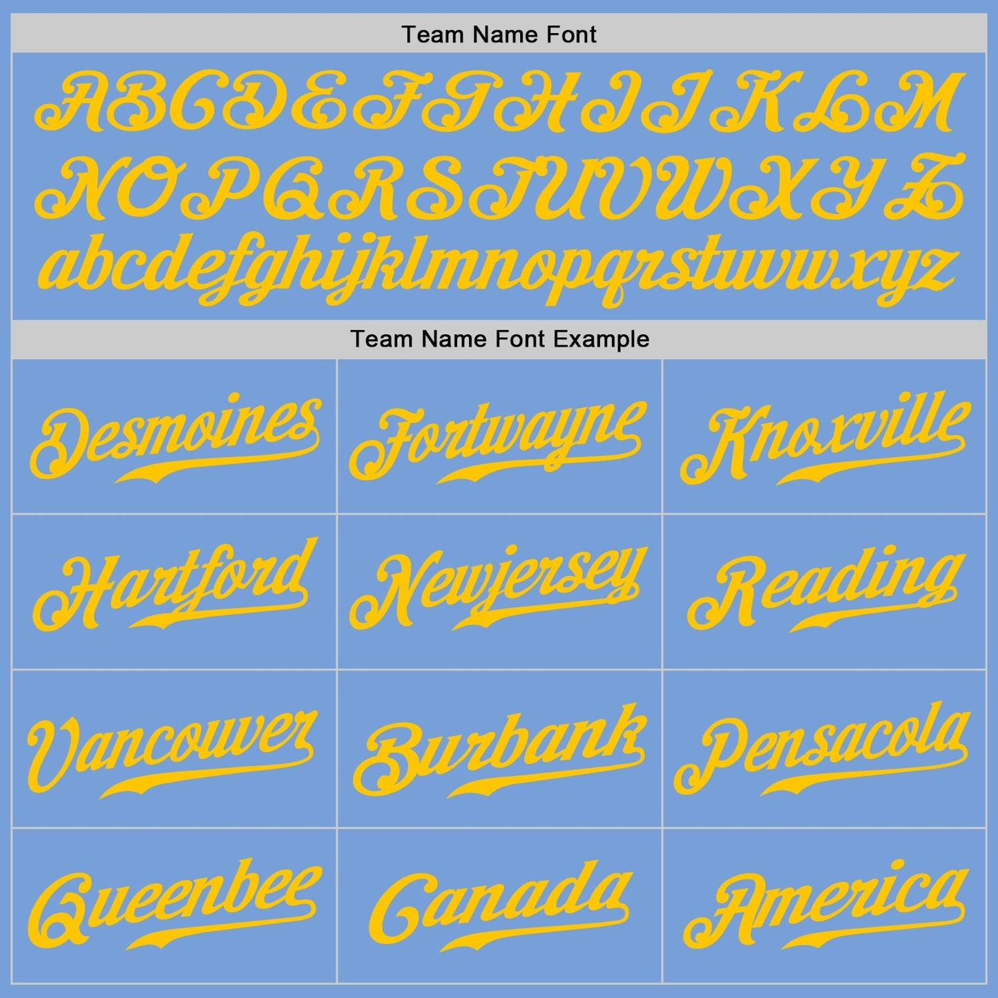 Custom Light Blue Gold Authentic Baseball Jersey baseball jersey product view 5