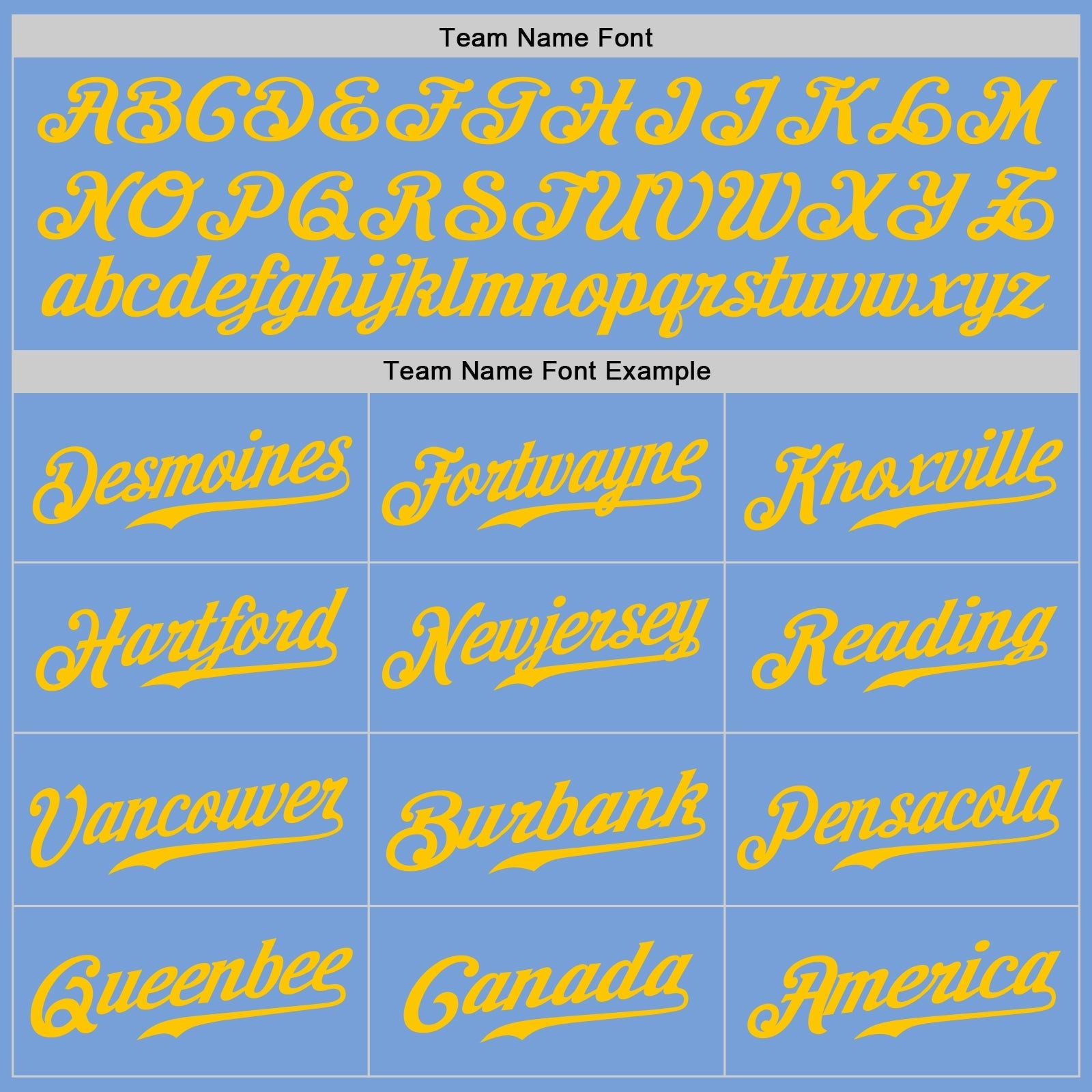 Custom Light Blue Gold Authentic Baseball Jersey baseball jersey product view 5
