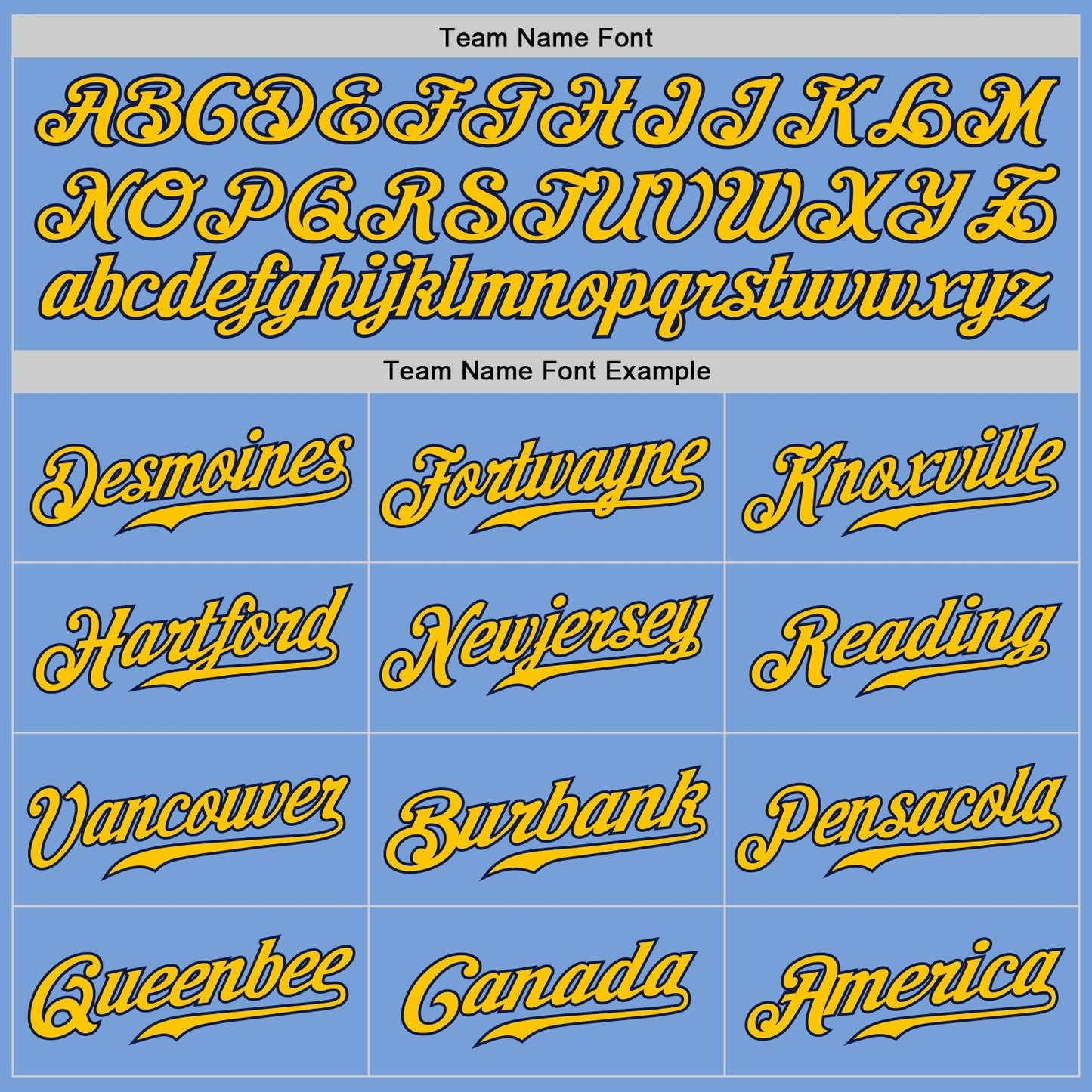 Custom Light Blue Navy-Gold Authentic Baseball Jersey baseball jersey product view 4