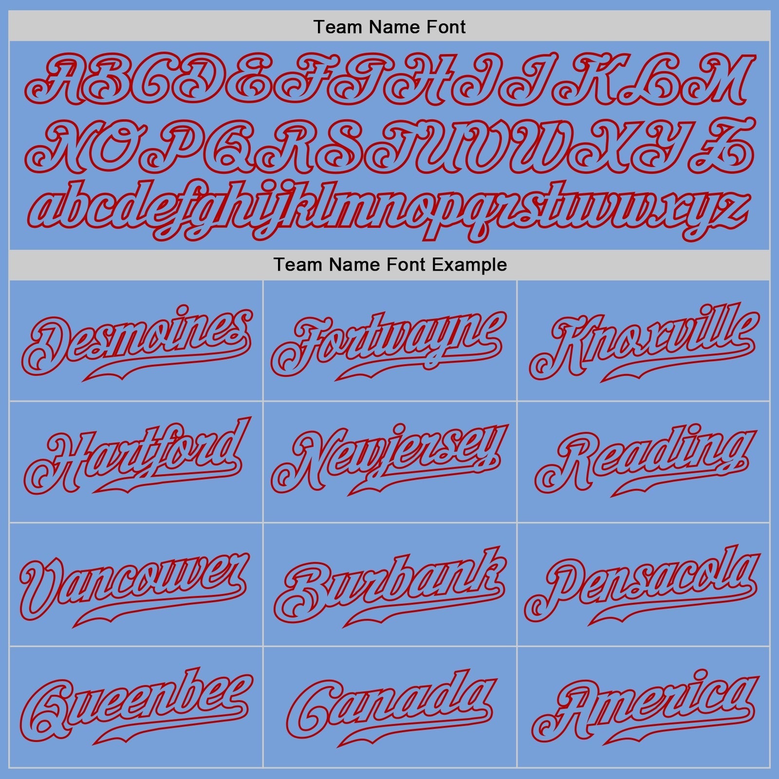 Custom Light Blue Light Blue-Red Authentic Baseball Jersey baseball jersey product view 4