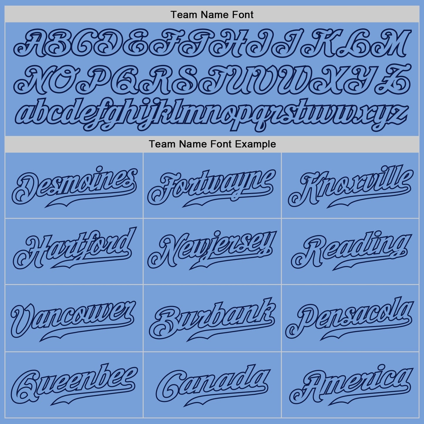 Custom Light Blue Light Blue-Navy Authentic Baseball Jersey baseball jersey product view 4