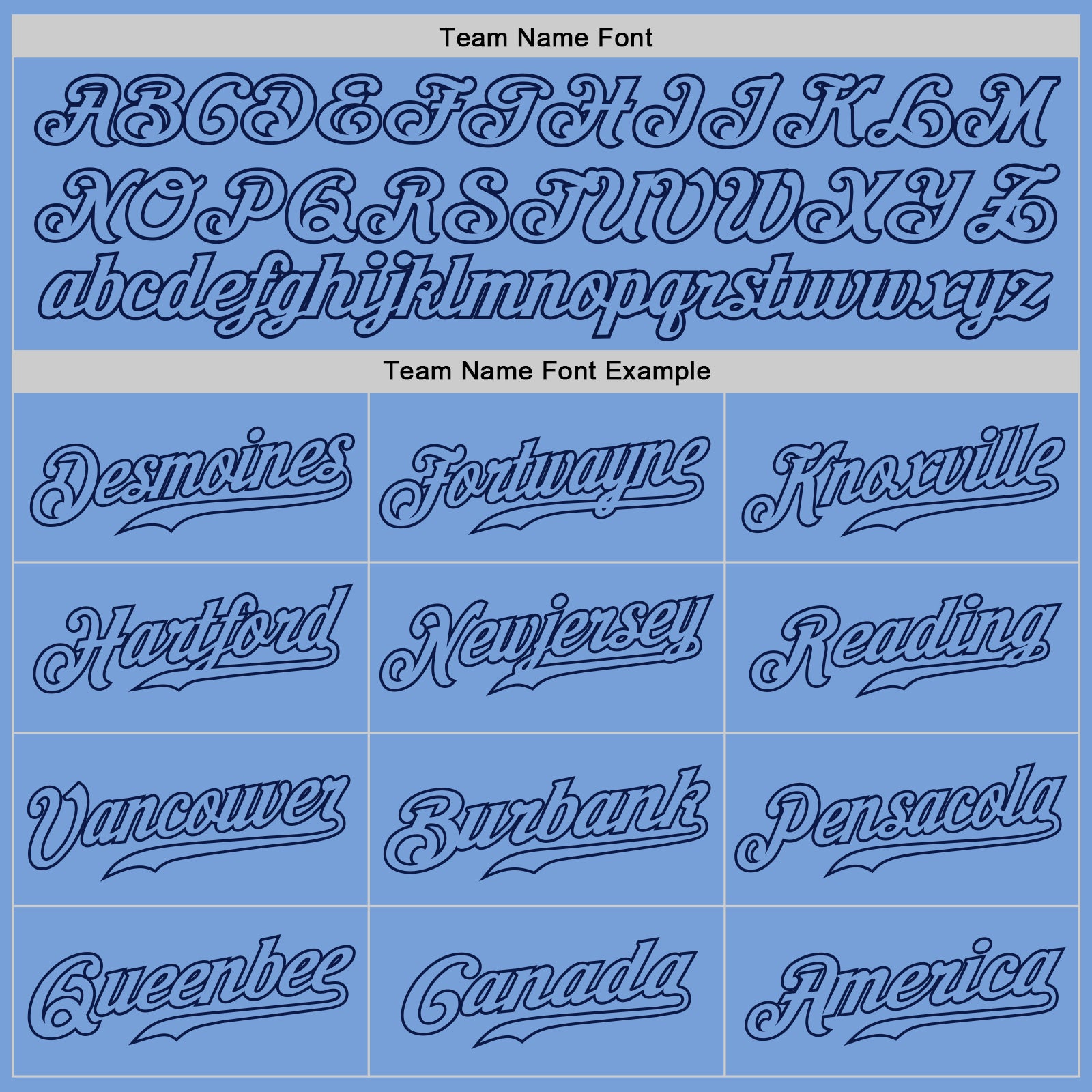 Custom Light Blue Light Blue-Navy Authentic Baseball Jersey baseball jersey product view 4