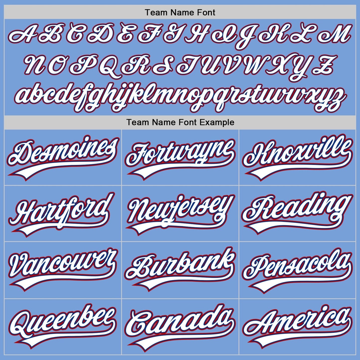 Custom Light Blue White Royal-Red Authentic Baseball Jersey baseball jersey product view 4