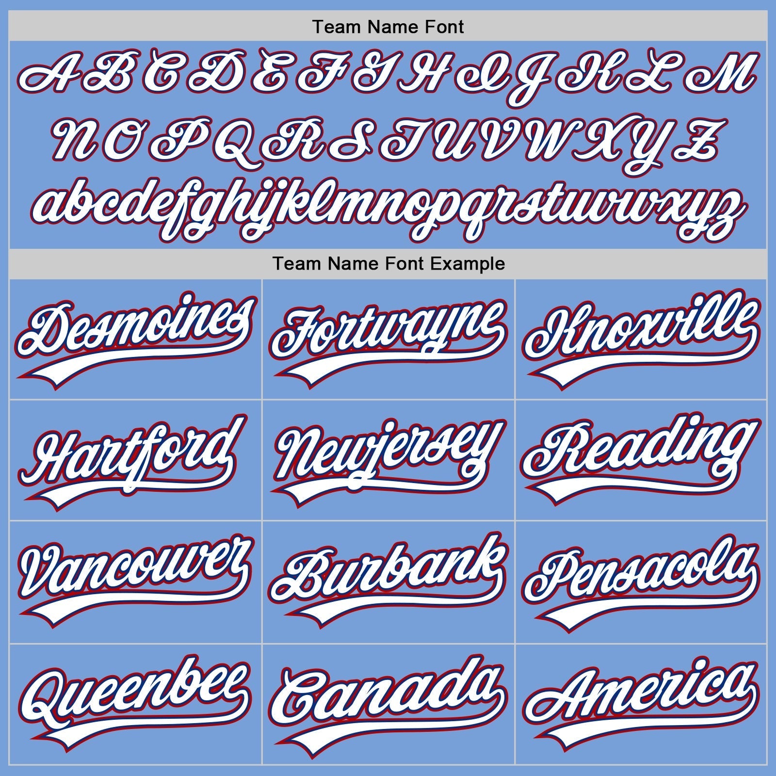 Custom Light Blue White Royal-Red Authentic Baseball Jersey baseball jersey product view 4