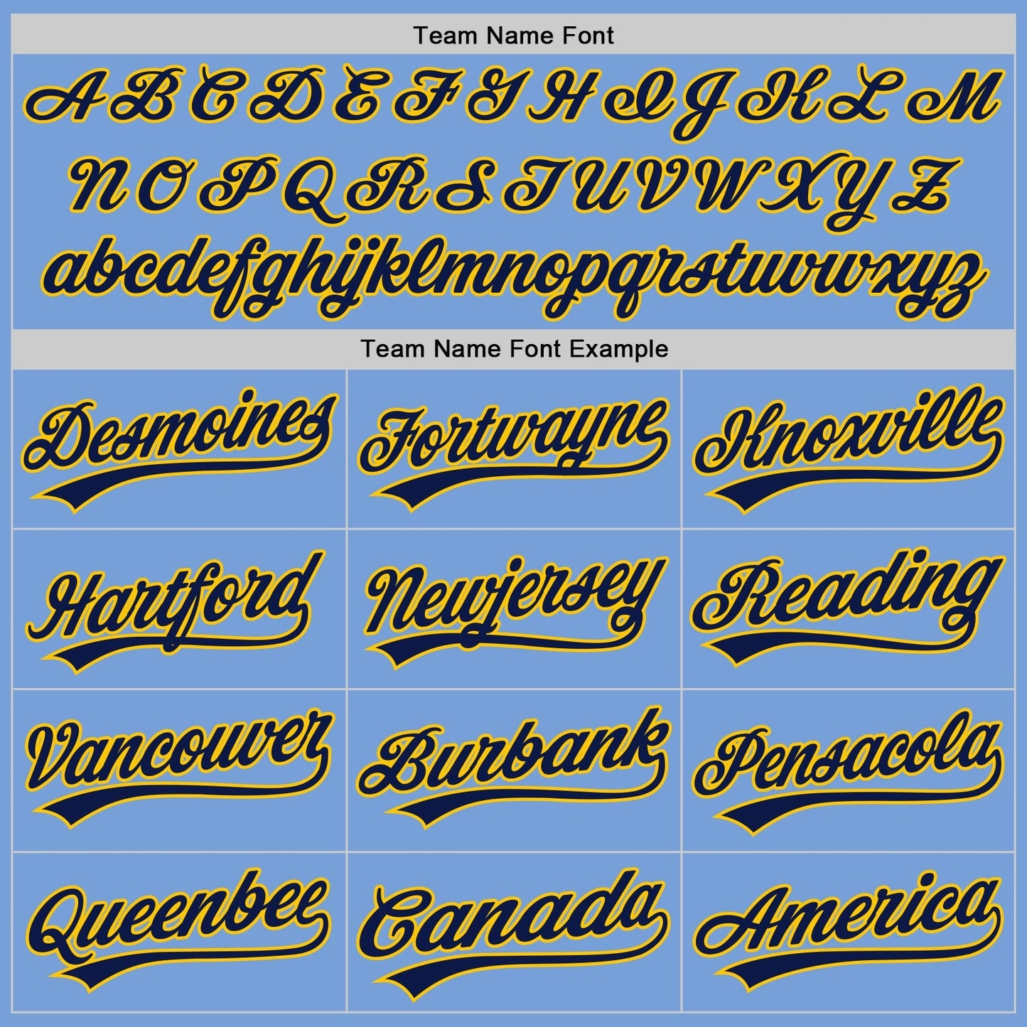 Custom Light Blue Gold-Navy Authentic Baseball Jersey baseball jersey product view 4