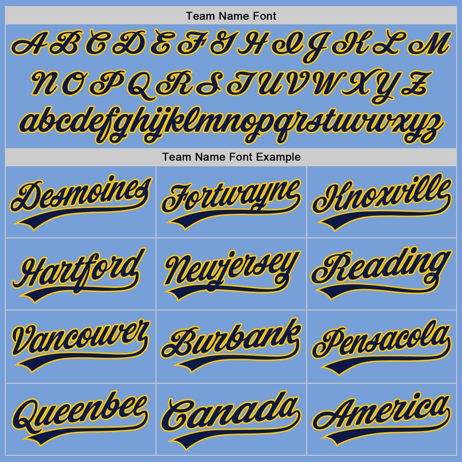 Custom Light Blue Gold-Navy Authentic Baseball Jersey baseball jersey product view 4