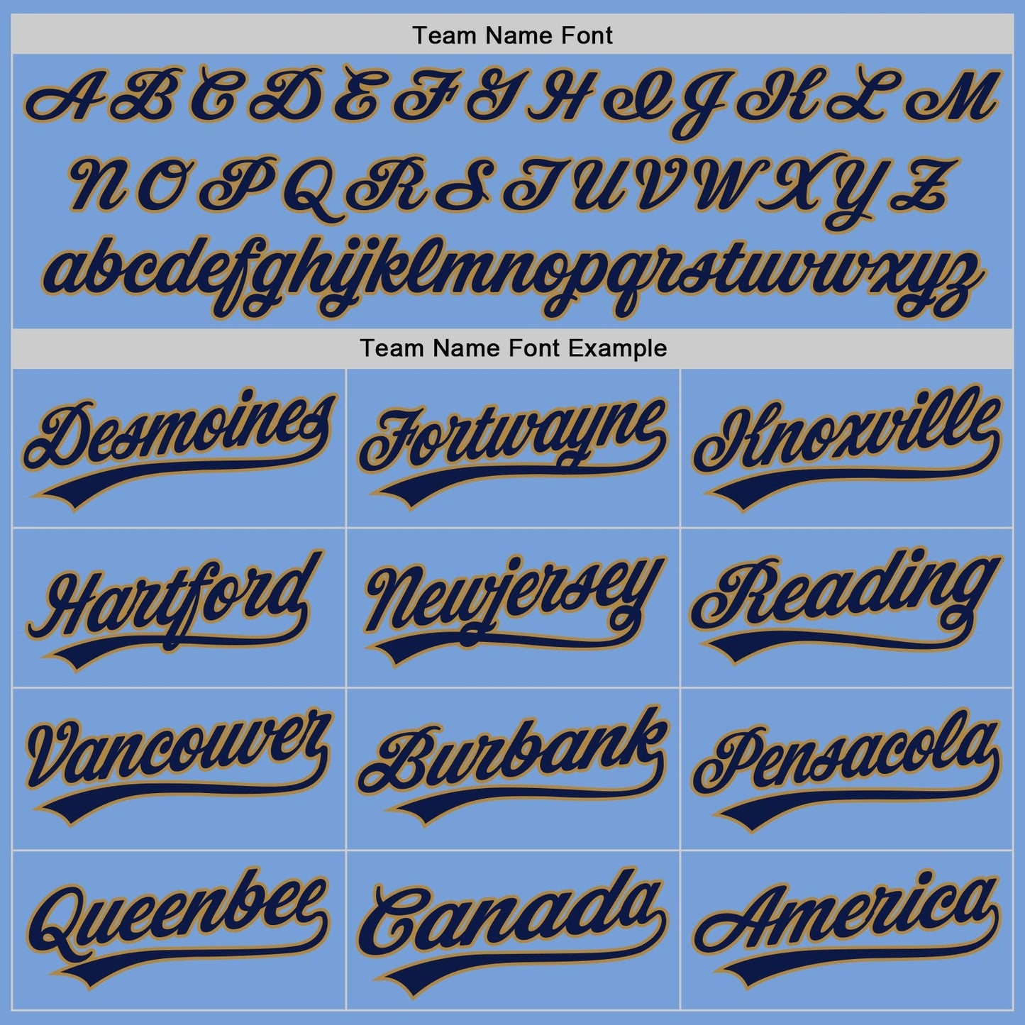 Custom Light Blue Navy-Old Gold Authentic Baseball Jersey baseball jersey product view 4