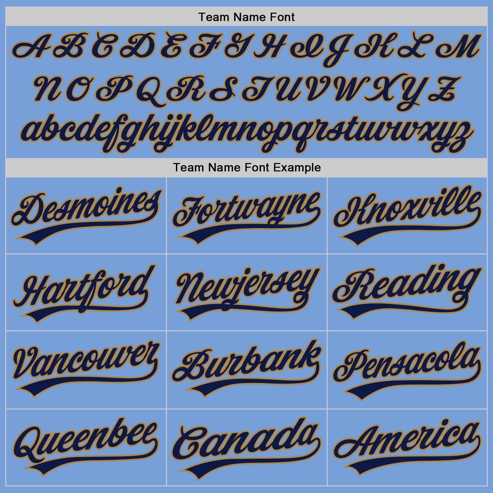 Custom Light Blue Navy-Old Gold Authentic Baseball Jersey baseball jersey product view 4