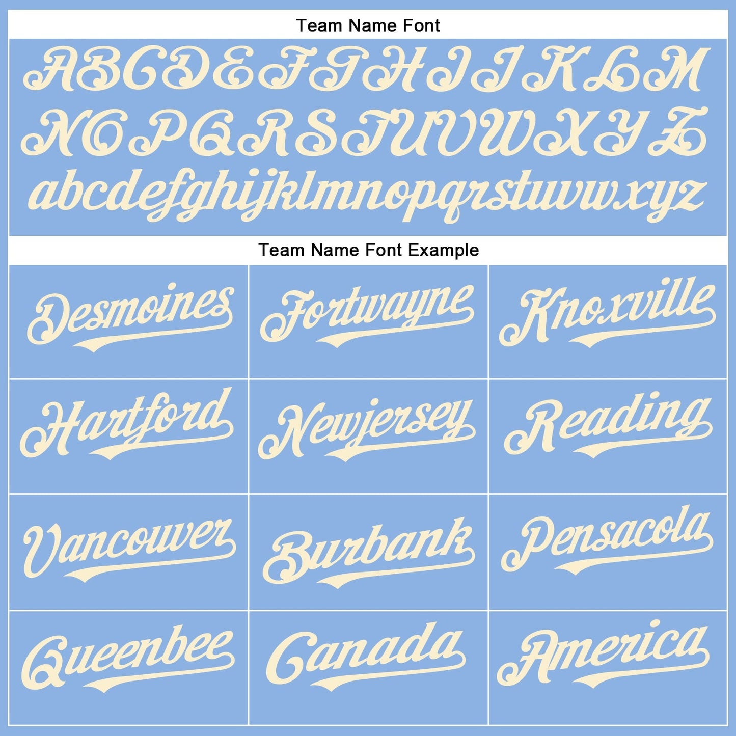 Custom Light Blue Cream Authentic Baseball Jersey baseball jersey product view 4