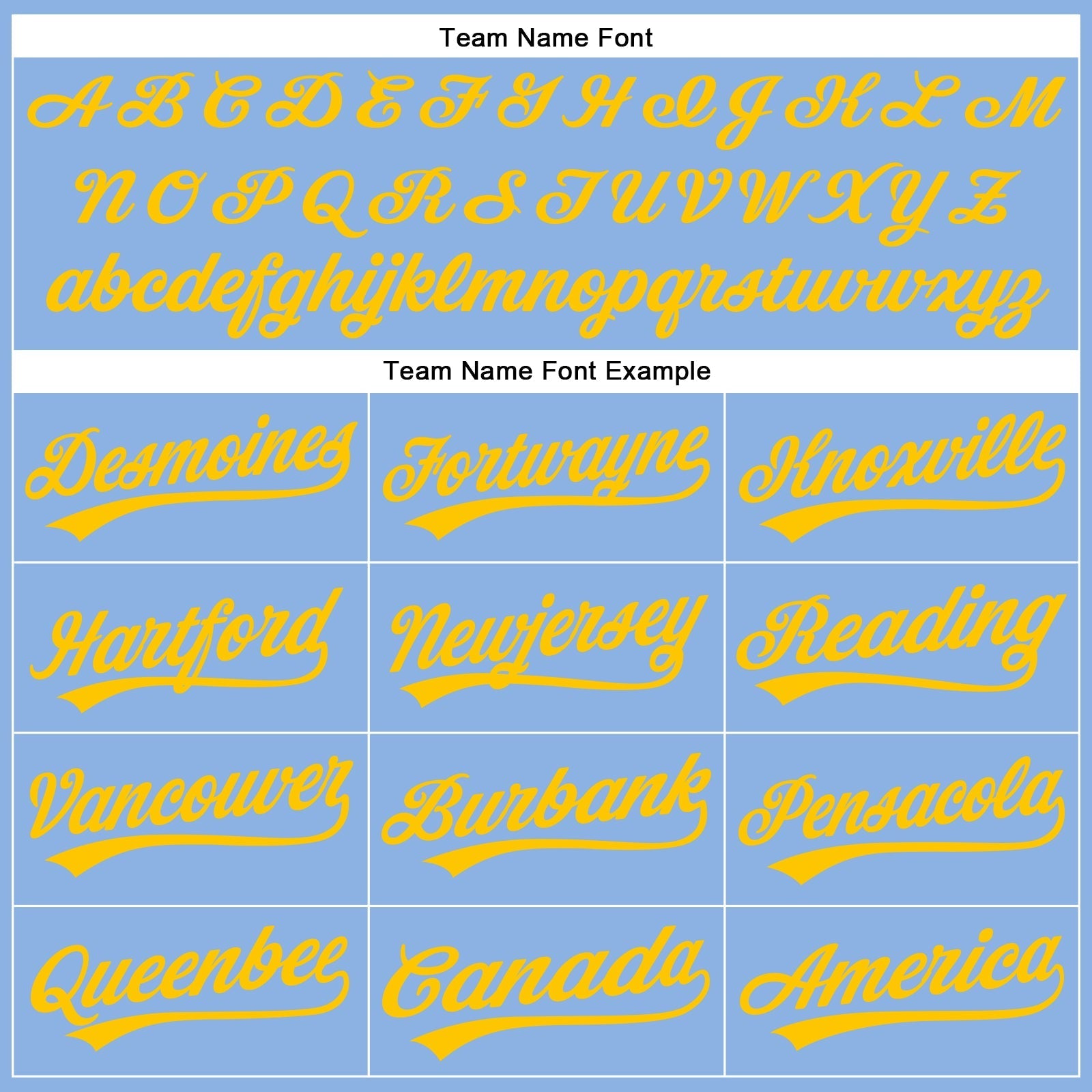 Custom Light Blue Yellow Pinstripe Yellow Authentic Baseball Jersey baseball jersey product view 4