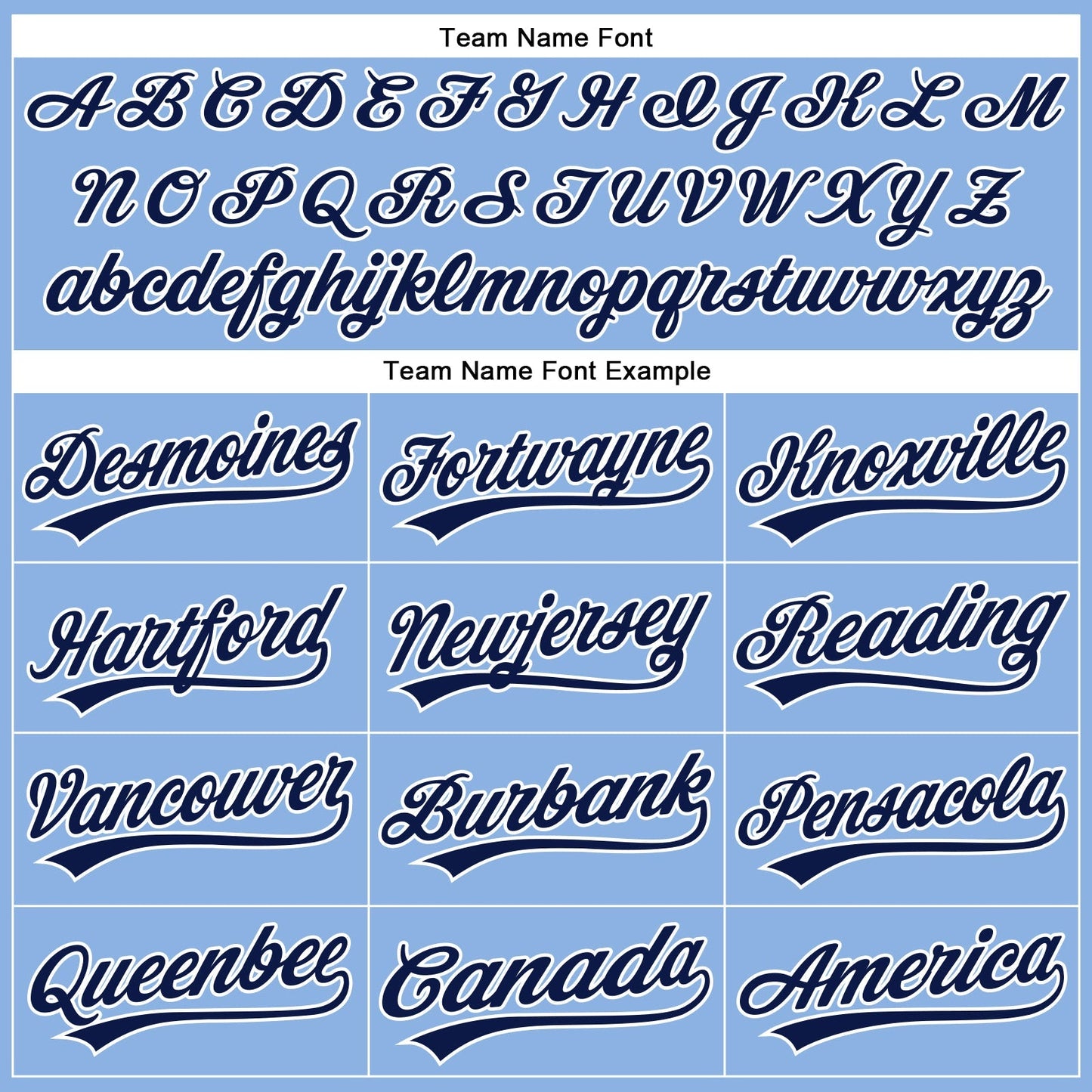 Custom Light Blue White Pinstripe Navy Authentic Baseball Jersey baseball jersey product view 4