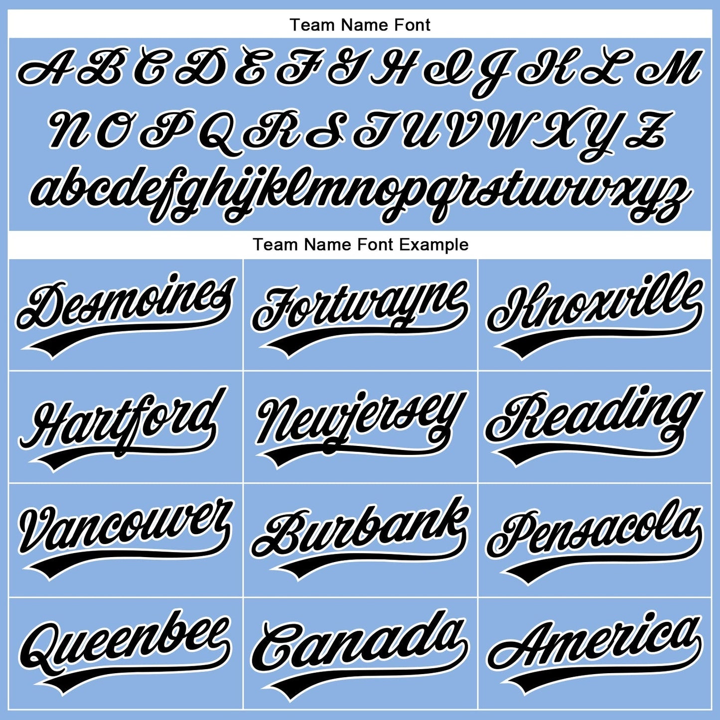 Custom Light Blue White Pinstripe Black Authentic Baseball Jersey baseball jersey product view 4