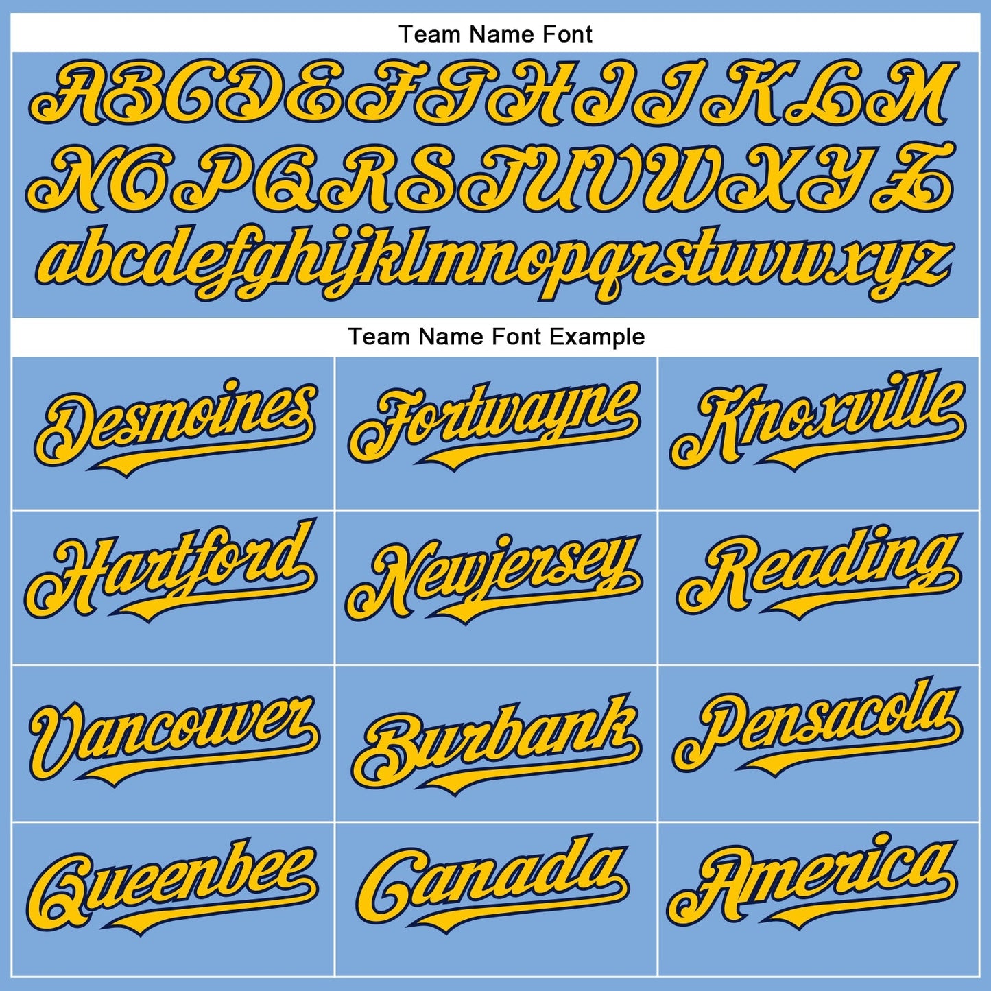 Custom Light Blue Yellow-Navy Authentic Baseball Jersey baseball jersey product view 4