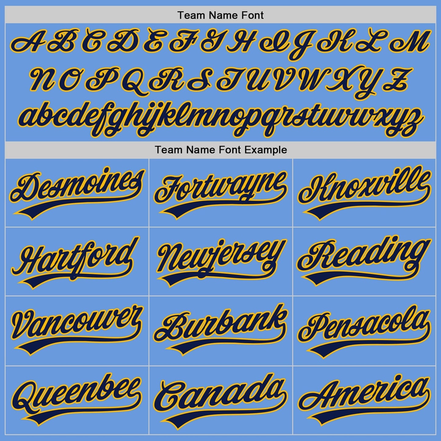 Custom Light Blue Gold-Navy Authentic Throwback Baseball Jersey baseball jersey product view 4